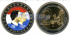 Люксембург 2 евро 2005 Династия (C)