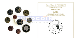 Словения набор евро 2012 BU (10 монет)