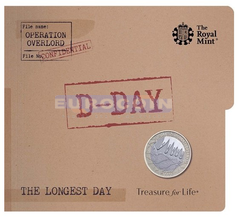 Великобритания 2 фунта 2019 D-DAY