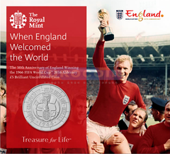 Великобритания 5 фунтов 2016 Чемпионат мира 1966 г.