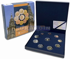 Испания набор евро 2018 (10 монет) PROOF