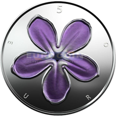 Латвия 5 евро 2021 «Монета удачи»