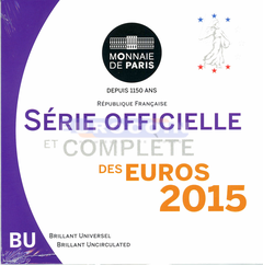 Франция набор евро 2015 BU (8 монет) 