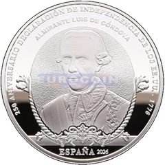 Испания 10 евро 2026 Луис де Кордова