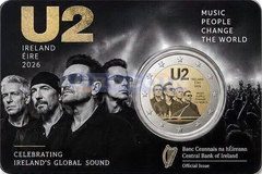 Ирландия 2 евро 2026, 50 лет группе U2 BU