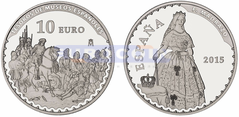 Испания 10 евро 2015 «Федерико Мадрацо»