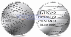 Словения 30 евро 2011 Чемпионат мира