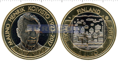 Финляндия 5 евро 2018 Мауно Койвисто
