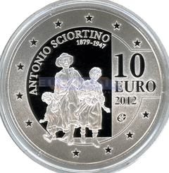 Мальта 10 евро 2012 Антонио Шортино