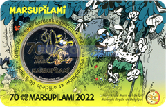 Бельгия 5 евро 2022 Марсупилами (C)