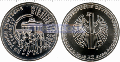 Германия 25 евро 2015 объединение Германии