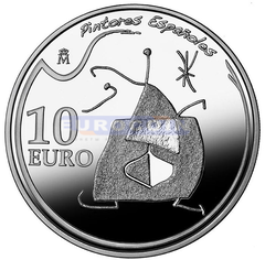Испания 10 евро 2012 Жоан Миро