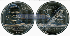 Словакия 10 евро 2017 Божена Сланчикова-Тимрава