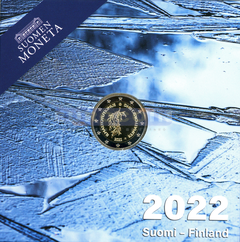 Финляндия 2 евро 2022 Климатические исследования PROOF