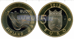 Финляндия 5 евро 2013 Карелия VII