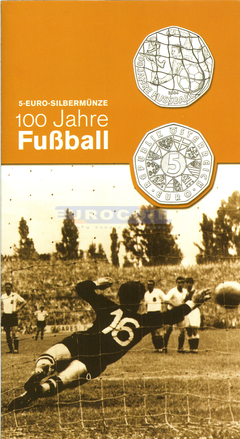 Австрия 5 евро 2004 Футбол BU