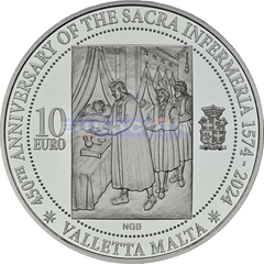 Мальта 10 евро 2024 «Sacra Infermeria»