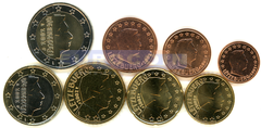 Люксембург набор евро 2002 UNC