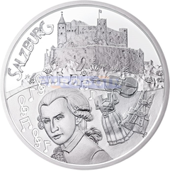 Австрия 10 евро 2014 Зальцбург PROOF