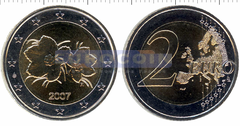 Финляндия 2 евро 2007 Регулярная