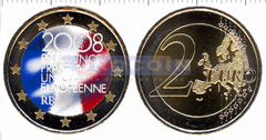Франция 2 евро 2008 Председательство в ЕС (C)