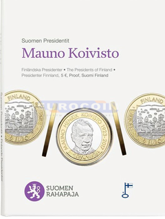 Финляндия 5 евро 2018 Мауно Койвисто PROOF