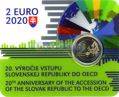 Словакия 2 евро 2020 Словакия в ОЭСР BU