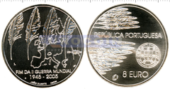 Португалия 8 евро 2005, 60 лет окончания Второй мировой