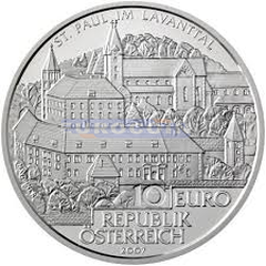 Австрия 10 евро 2007 Санкт-Пауль-им-Лавантталь