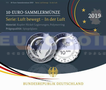 Германия 10 евро 2019 «В воздухе» PROOF