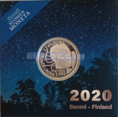 Финляндия 20 евро 2020 Вяйнё Линна