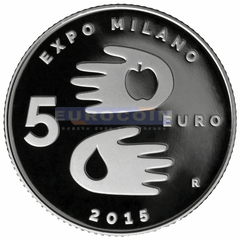 Сан Марино 5 Евро 2015 EXPO Милан