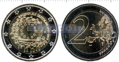 Германия 2 евро 2015, 30 лет флагу