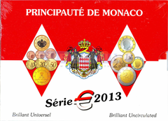 Монако набор евро 2013 BU (9 монет) 