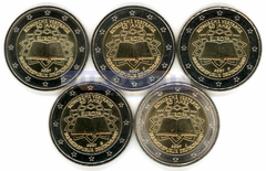 Германия 2 евро 2007 Римский договор (A,D,F,G,J)