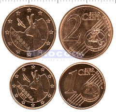 Андорра 1+2 цента 2017