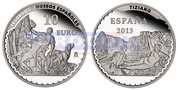 Испания 10 евро 2013 «Тициано»