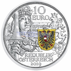 Австрия 10 евро 2019 Благородство PROOF