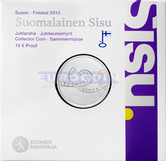 Финляндия 10 евро 2015 Финский SISU