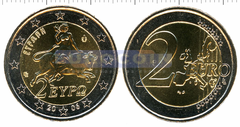 Греция 2 евро 2006 Регулярная