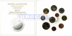Словения набор евро 2017 BU (10 монет)