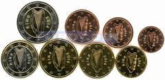 Ирландия набор евро 2014 UNC
