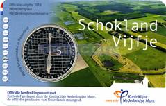 Нидерланды 5 евро 2018 Схокланд