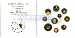 Словения набор евро 2012 PROOF (10 монет)
