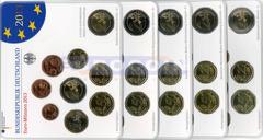 Германия набор евро 2013 BU (5 x 9 монет)