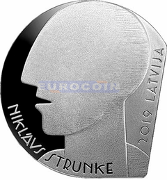 Латвия 5 евро 2019 Никлавс Струнке