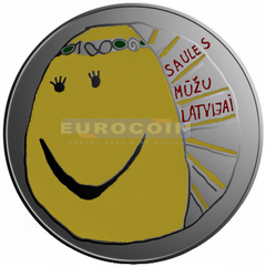 Латвия 5 евро 2018 «Моя Латвия»