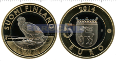 Финляндия 5 евро 2014 Аландские острова IV
