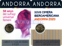 Андорра 2 х 2 евро 2020 Избирательное право + Саммит  BU