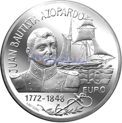 Мальта 10 евро 2023 Хуан Асопардо